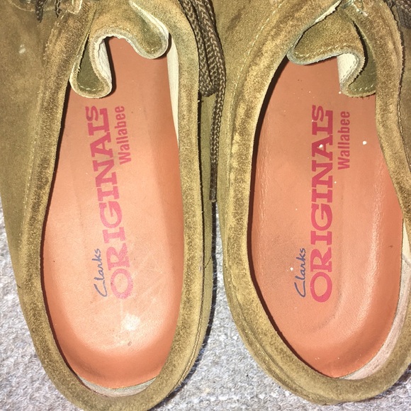 Original Wallabee. Sandy Olive Green Sz 8.5 M - Picture 7 of 8